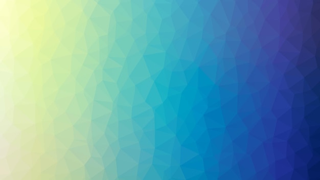 Bright green and blue gradient polygon background