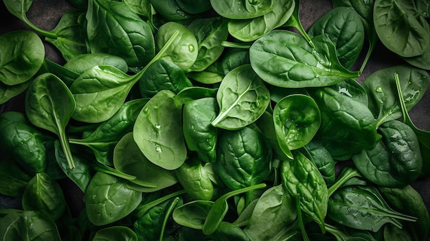 A bright green leaf takes center stage in this full frame shot Green produce