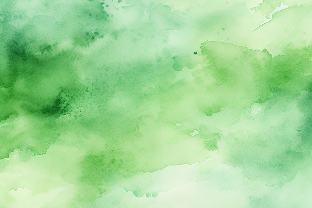 Ярко-зеленая акварельная текстура Яркий цветовой реализм