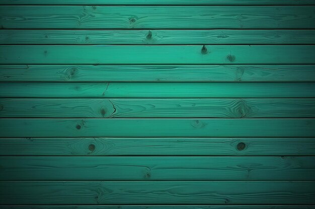 Bright green wooden background