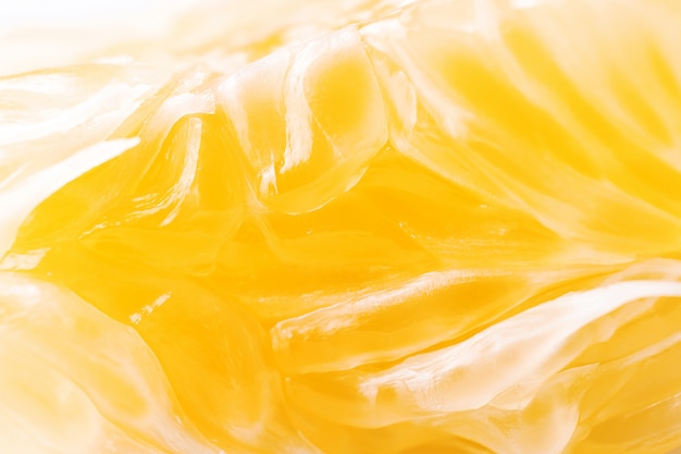 Bright juicy citrus pulp close-up.