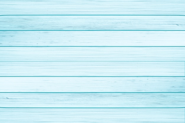 Bright light blue color wood plank texture.