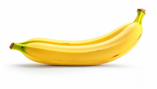 Bright New Banana Side View