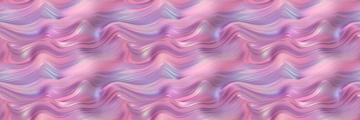Photo bright nostalgic holographic waves background holographic shimmer lavender dusty pink and pastel hues