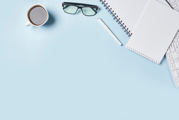 bright office workspace