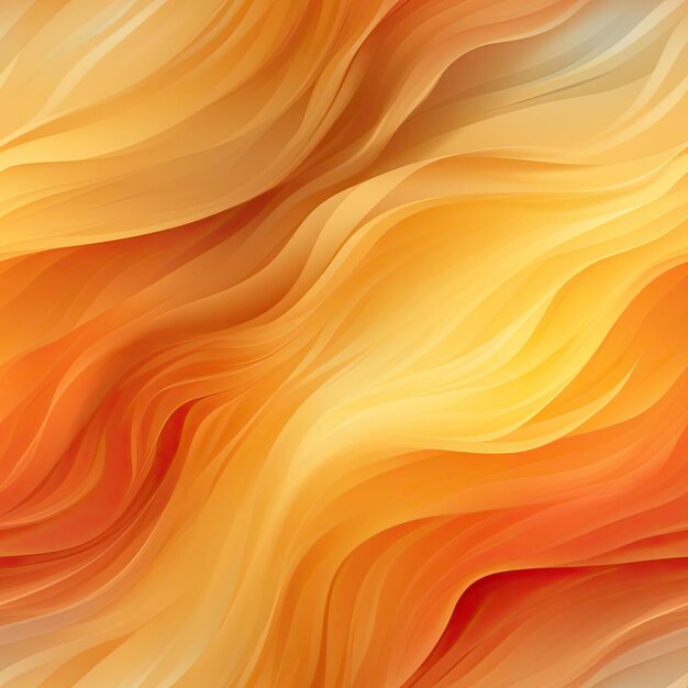 Bright orange and yellow waves with soft color fields and flowing fabrics tiled