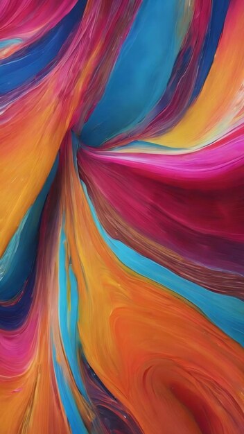 Bright painted abstract background with flow effect and spots