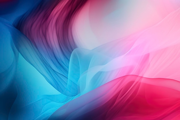 Bright pink and blue ambient soft swish background generate ai