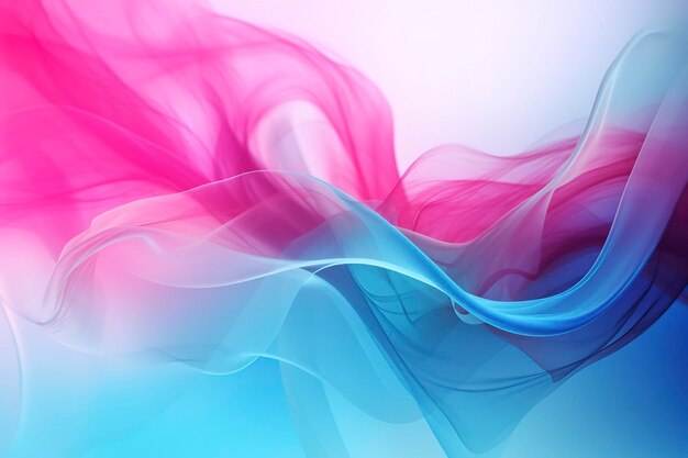 Bright pink and blue ambient soft swish background generate ai