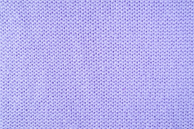 Photo bright purple knitwear wool fabric texture background abstract textile backdrop