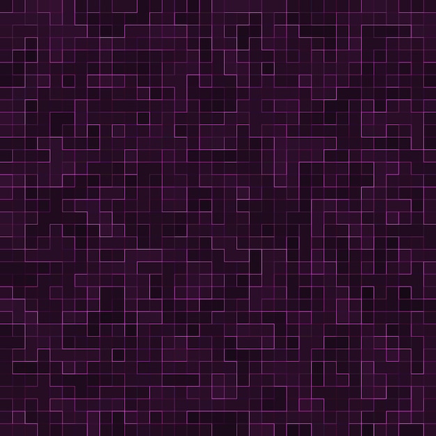 Bright purple square mosaic for textural background.