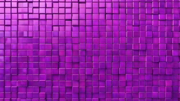 Bright purple square mosaic for textural background