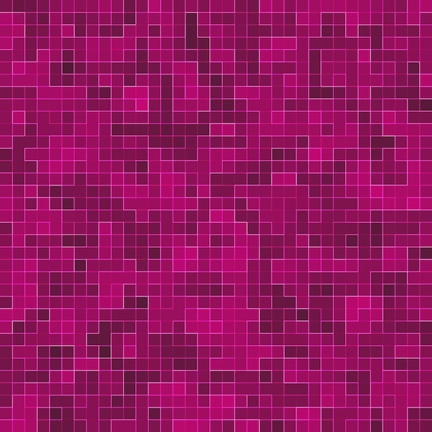 Bright purple square mosaic for textural.