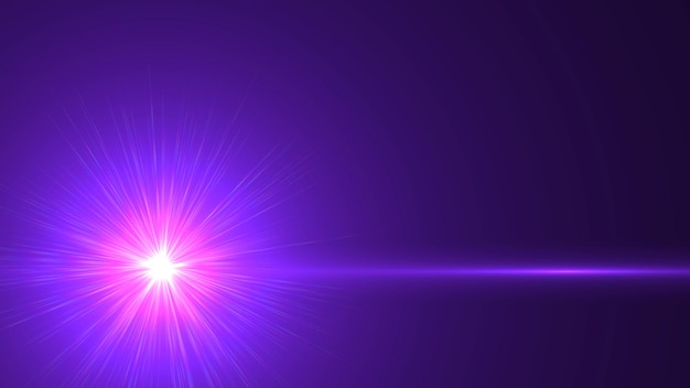 bright  purple Star