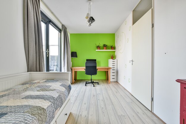 Bright room interior