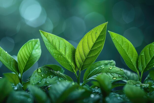 Bright spring greenery nature professional photography