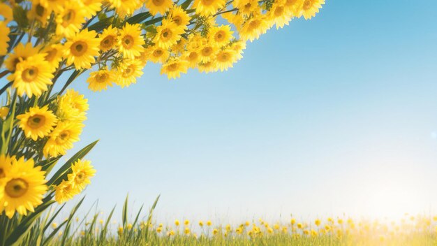 Bright summer background for banners