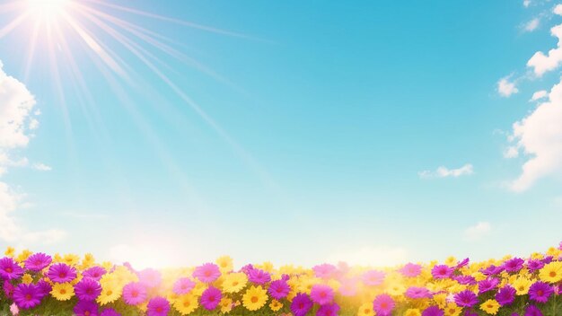 Photo bright summer background for banners