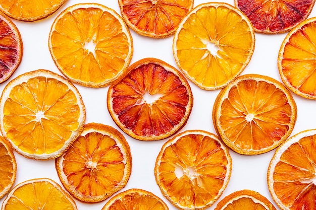 Bright summer background of citrus fruits