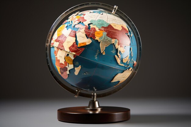 Bright Tabletop Globe for Education