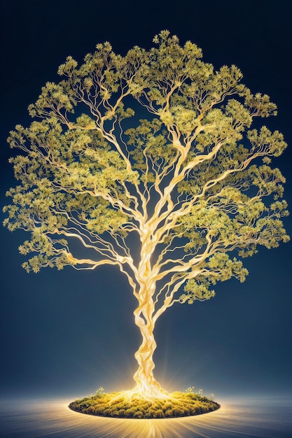 The bright tree of life