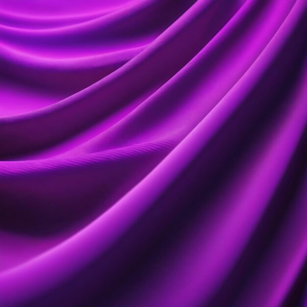 Bright violet color fabric waves abstract pattern