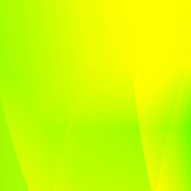 Bright yellow and green mixed gradient square background