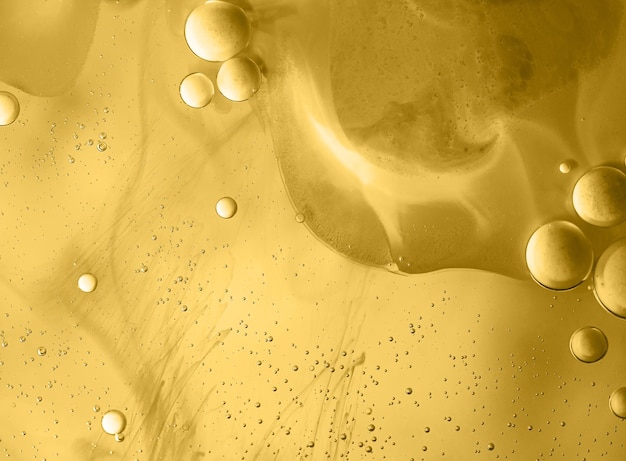brightest gold water bubble abstract background for stunning visuals