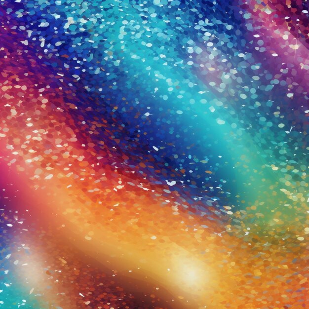 Brightly colored abstract background with a blurry image of a rainbow generative ai