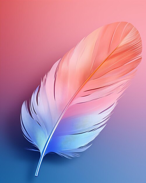 Brightly Colored Feather