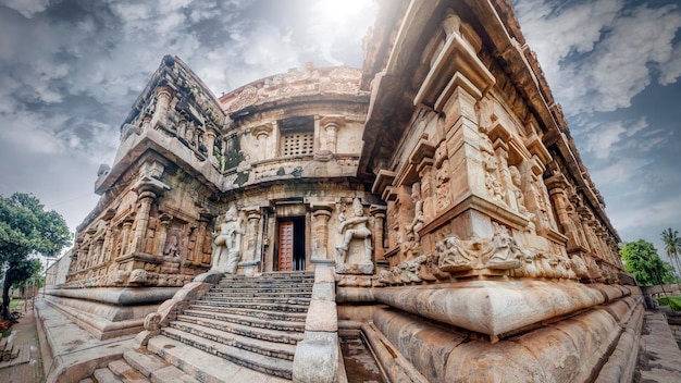 Brihadisvara Temple、Gangaikonda Cholapuram、タミルナードゥ州、インド