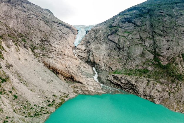 Briksdalsbreen is a glacier arm of JostedalsbreenBriksdalsbre Norway