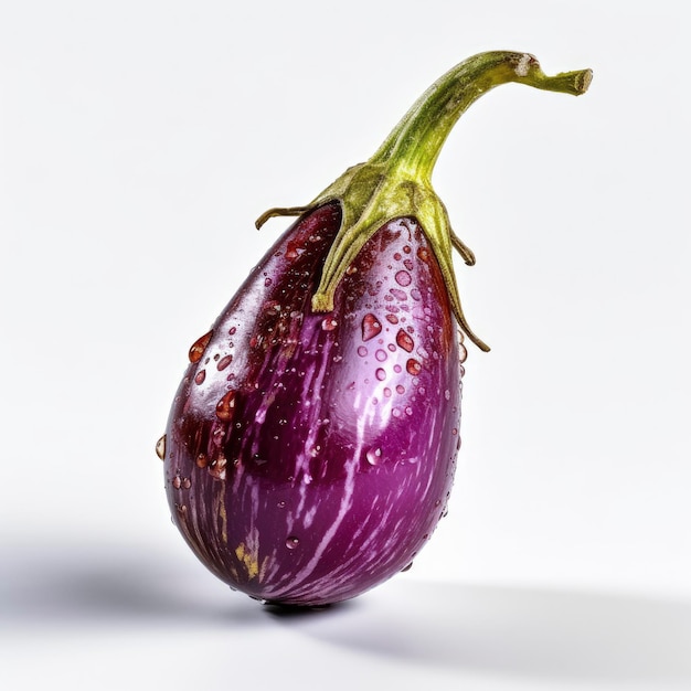 Brinjal isolated on white background