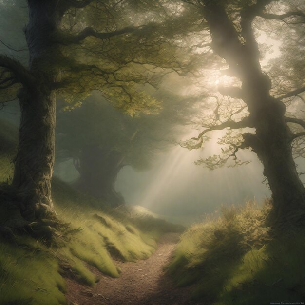 British Countryside Serenity An English Landscape