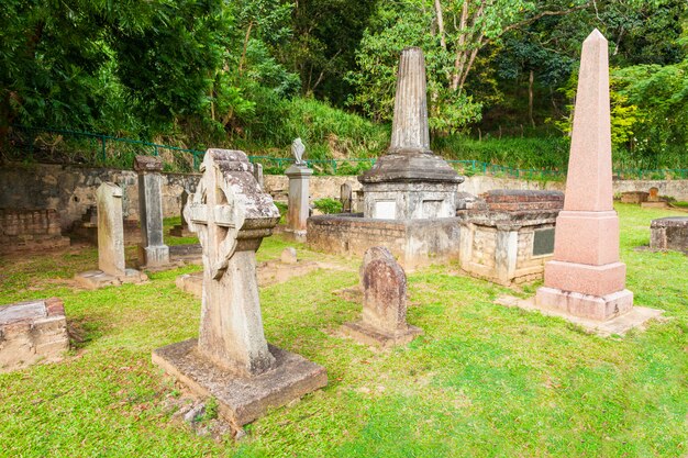 Foto british garrison cemetery, kandy