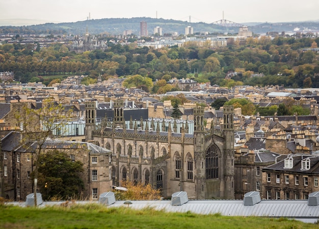 British medieval city, cityscape