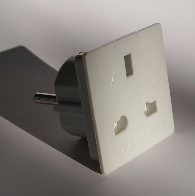Photo british plug socket