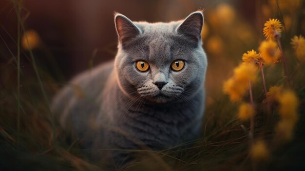 British shorthair cat