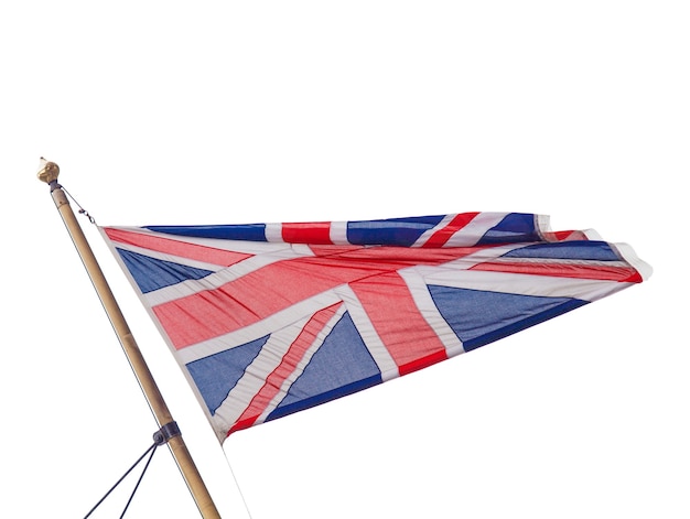 Britse vlag geïsoleerd