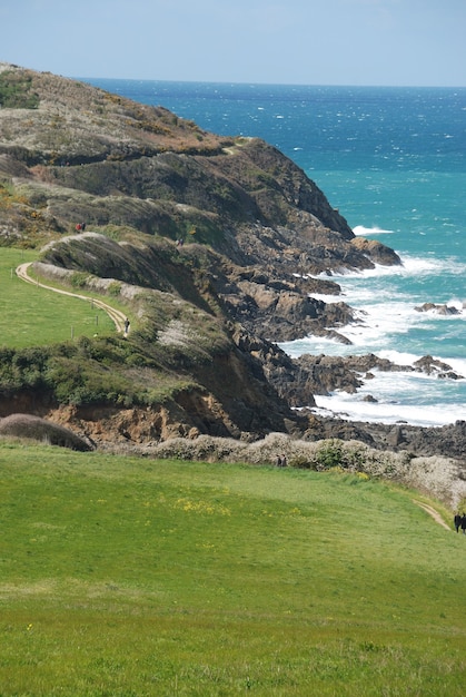 The Brittany coast