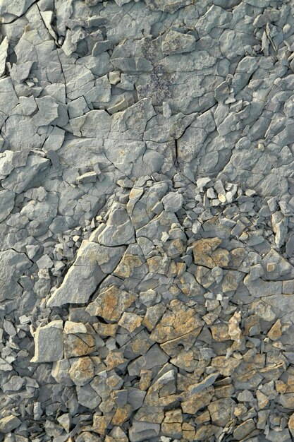 Photo brittle stone detail