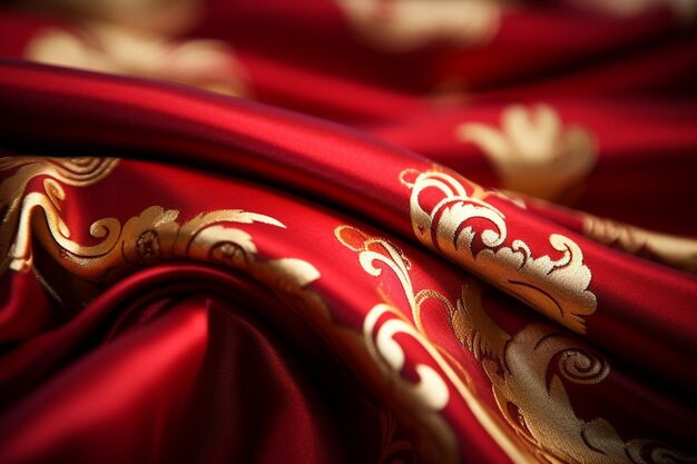 Photo brocade fabric texture background