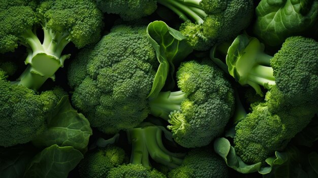 Broccoli Background Generative AI