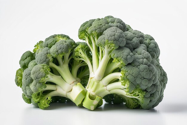 Broccoli geïsoleerd op een witte achtergrond