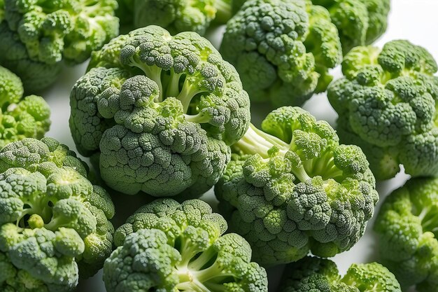 Broccoli geïsoleerd op een witte achtergrond