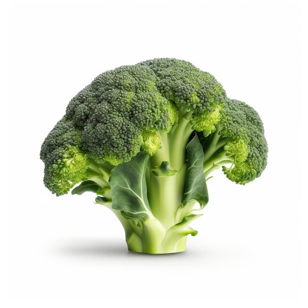 broccoli geïsoleerd op witte achtergrond