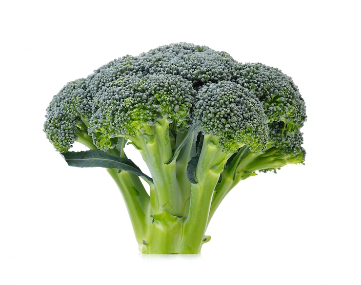 Foto broccoli geïsoleerd