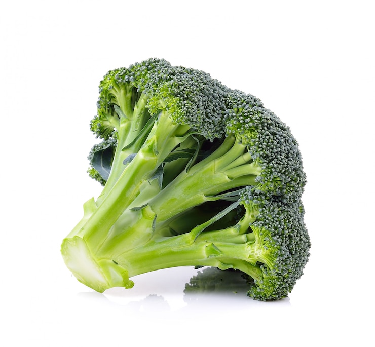 Foto broccoli geïsoleerd