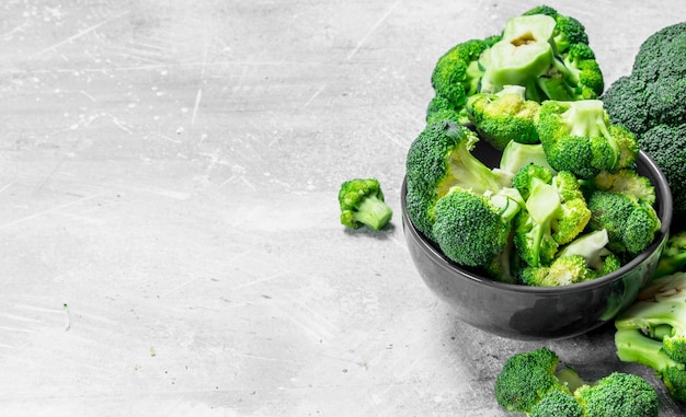 Broccoli in een kom