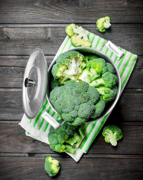 Broccoli in potje